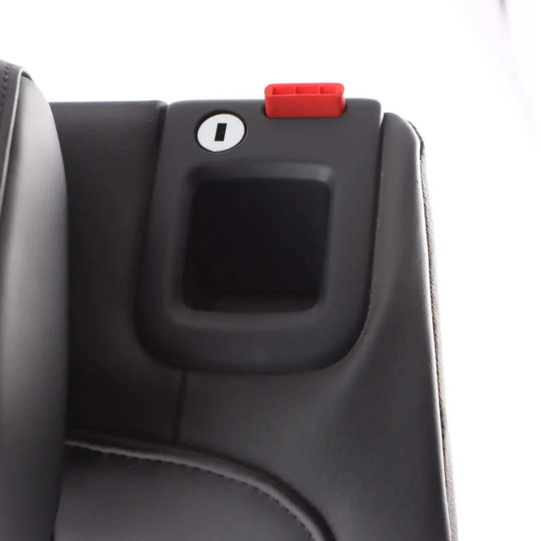 Audi S5 8T Seat Backrest Rear Left N/S Seat Back Cover Black Leather Soul - SKU 8T0885805F - Part number 8T0885805F