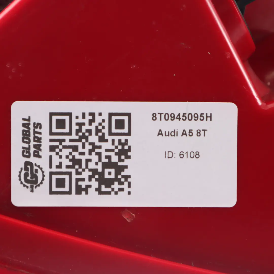 Audi A5 8T Rear Trunk Boot Left N/S Tailgate Lamp Light - SKU 8T0945095H - Part number 8T0945095H