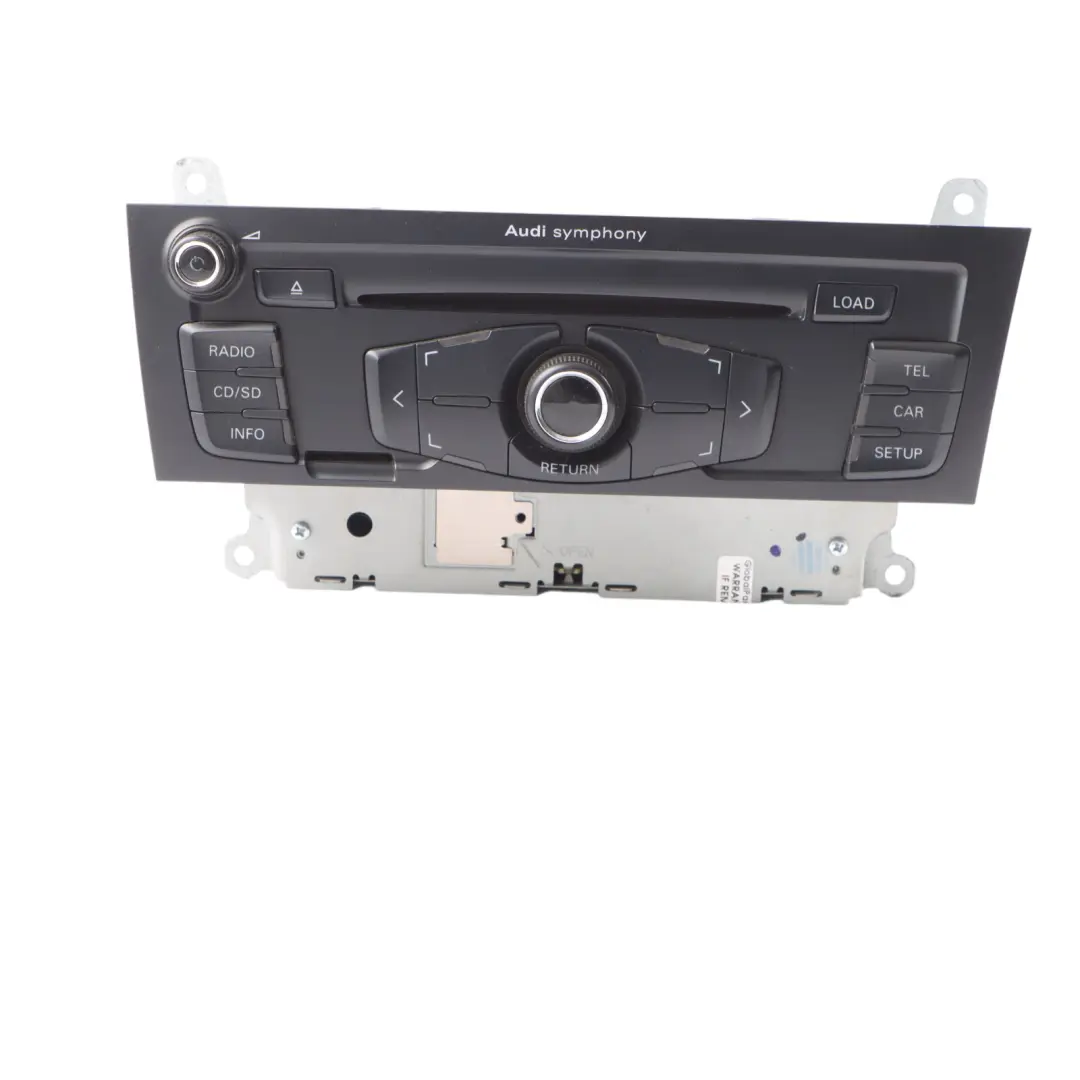 Radio Player Symphony Head Unit CD Player Stereo to Audi A4 B8 with Part number 8T2035195C Audi A4 B8 Radio Player Symphony Head Unit CD Player Stereo - SKU 8T2035195C - Part number 8T2035195C