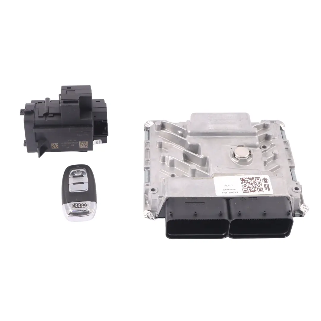 Audi A5 8T 2.0 TFSI CNCD Quattro 224HP Engine ECU Kit Key Ignition - SKU 8T2907115-1 - Part number 8T2907115