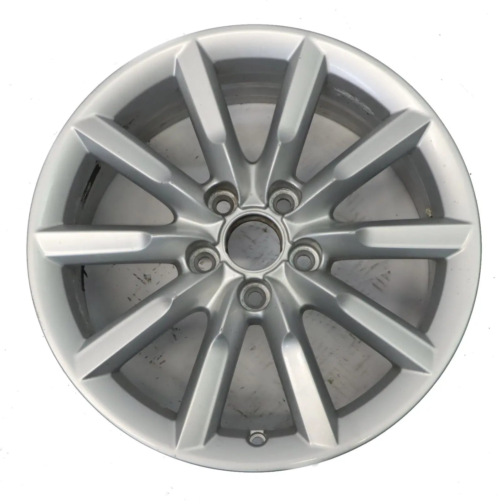 Audi Q3 8U Argento Cerchio in lega 17" 7J ET:43 8U0601025S