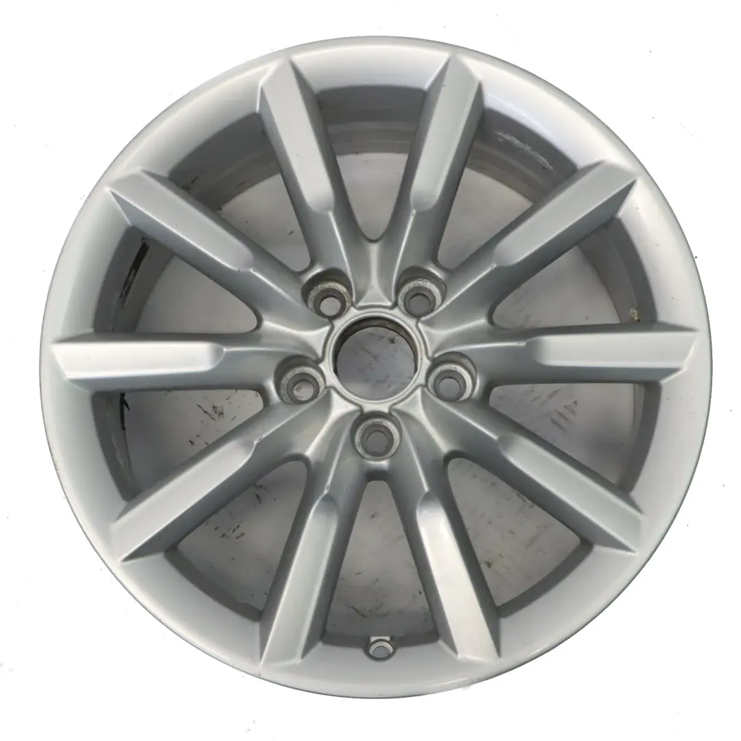 Audi Q3 8U Silberne Leicht Metall Felge 17" 7J ET:43 - SKU 8U0601025S-2 - Teilenummer 8U0601025S