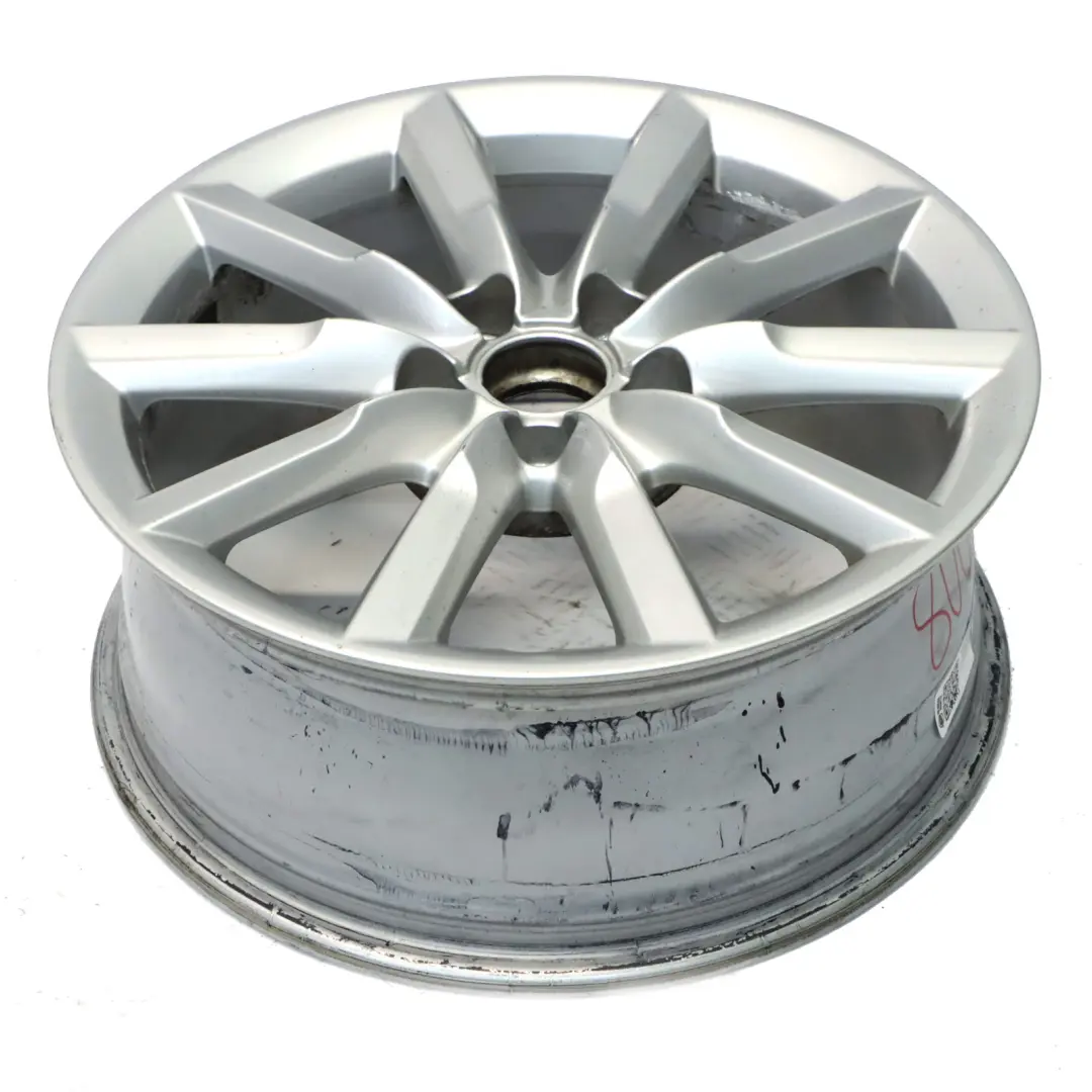 Audi Q3 8U Jante argentée en alliage 17" 7J ET:43 - SKU 8U0601025S-2 - Numéro de pièce 8U0601025S
