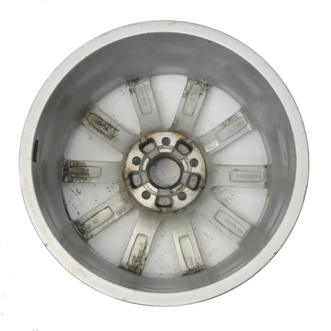 Audi Q3 8U Silberne Leicht Metall Felge 17" 7J ET:43 - SKU 8U0601025S-2 - Teilenummer 8U0601025S