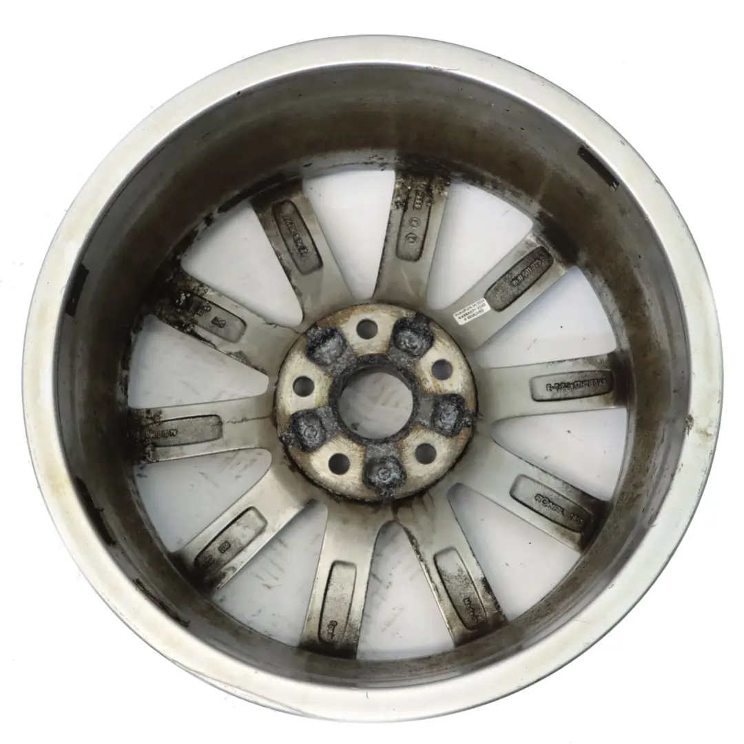 Audi Q3 8U Silver Wheel Alloy Rim 17" 7J ET:43 - SKU 8U0601025S-3 - Part number 8U0601025S
