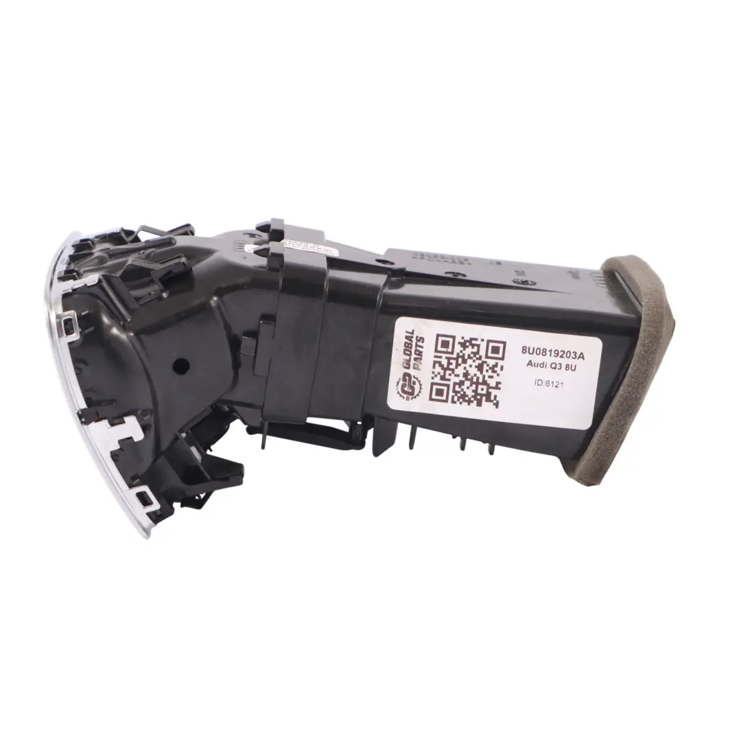 Audi Q3 8U Griglia sfiato posteriore Pannello copertura console Trim - SKU 8U0819203A - Numero di parte 8U0819203A