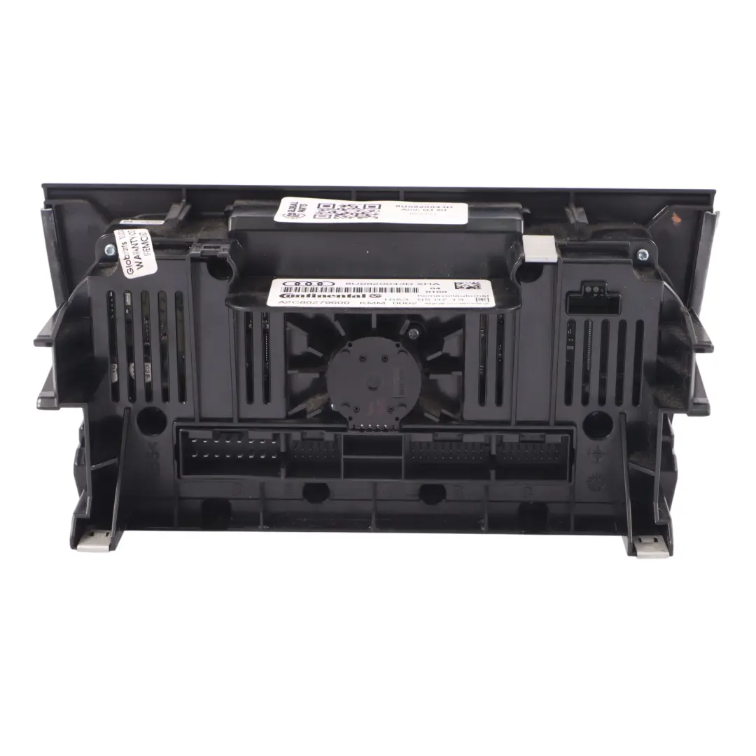 Audi Q3 8U Dashboard Heater Climate Control Panel A/C - SKU 8U0820043D - Part number 8U0820043D