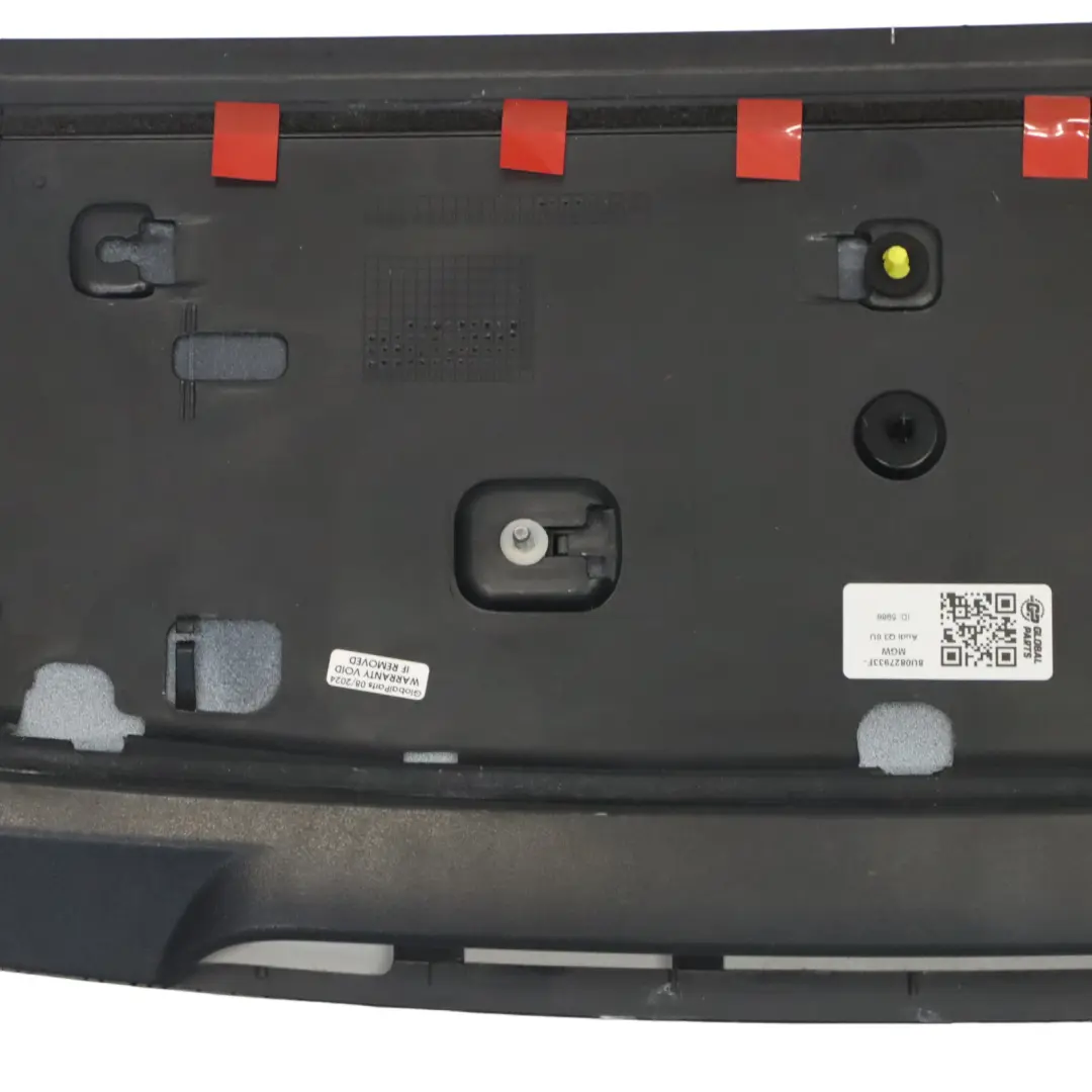 Koffer Heck Klappe Raum Deckel Spoiler Panel Glacier White Pearl S9R für Audi Q3 8U mit Teilenummer 8U0827933F-MGW Audi Q3 8U Koffer Heck Klappe Raum Deckel Spoiler Panel Glacier White Pearl S9R - SKU 8U0827933F-MGW - Teilenummer 8U0827933F-MGW