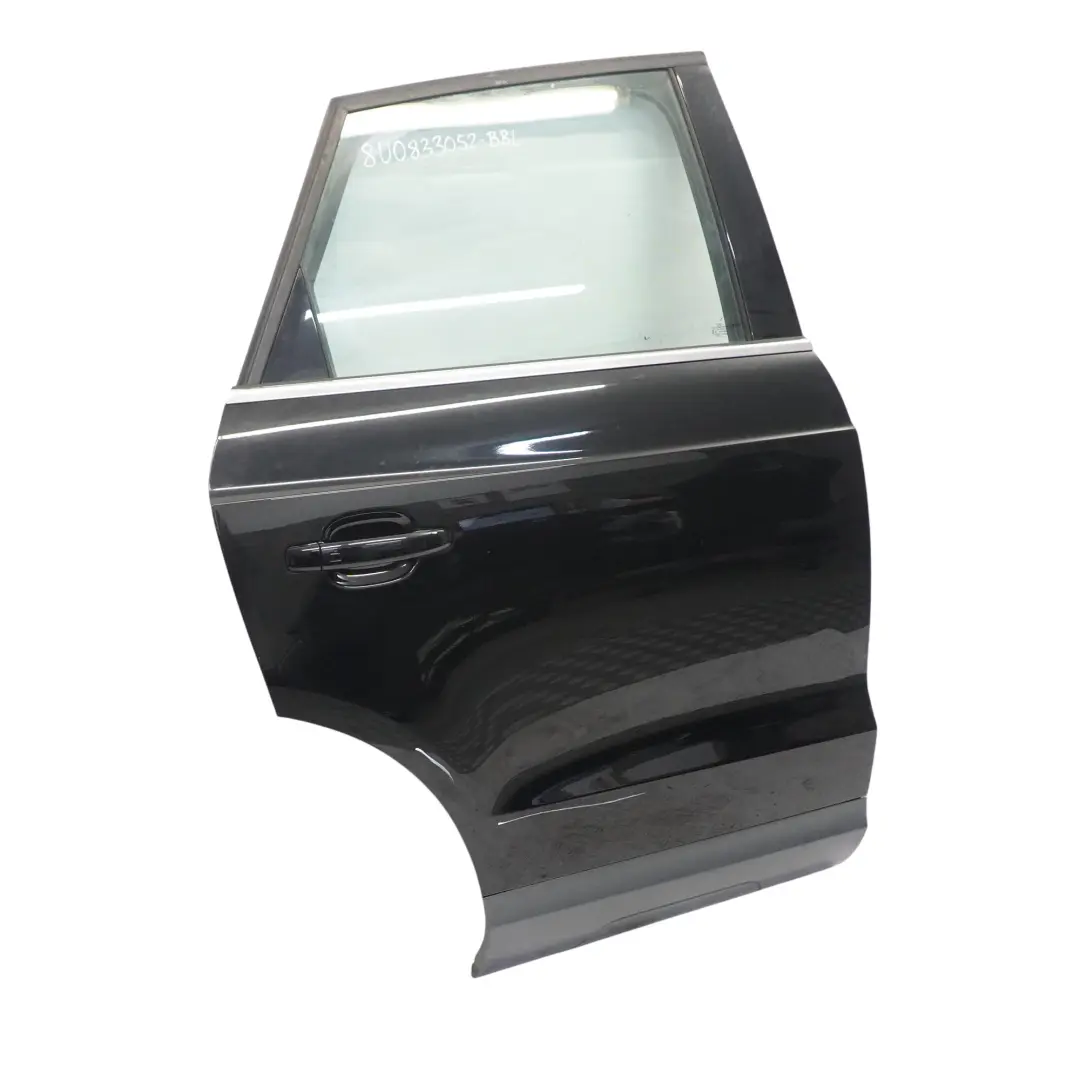 Audi Q3 8U Door Rear Right O/S Brilliant Black Metallic - Y9B - SKU 8U0833052-BBL - Part number 8U0833052
