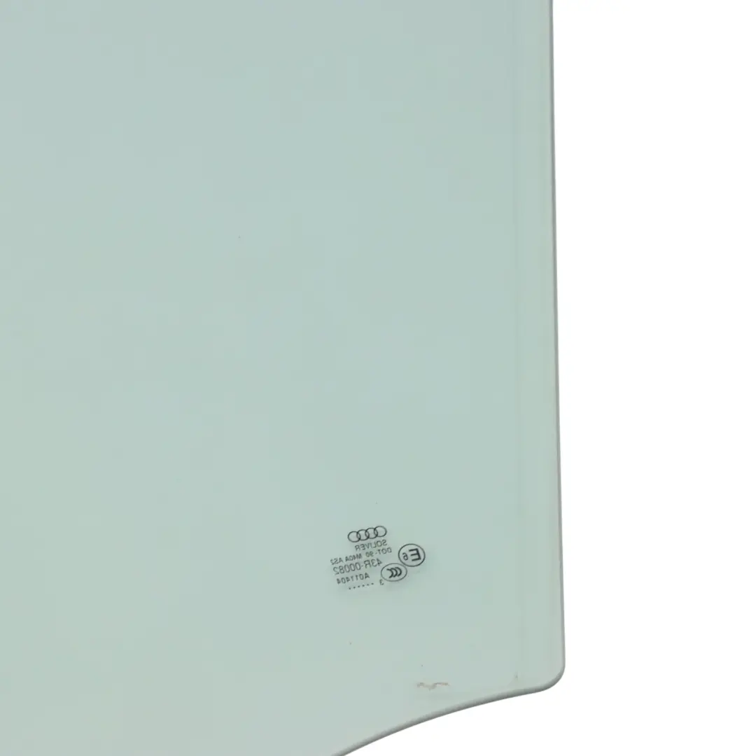 Cristal Puerta Delantera Derecha AS2 Verde para Audi Q3 8U con número de pieza 8U0845202 Audi Q3 8U Cristal Puerta Delantera Derecha AS2 Verde - SKU 8U0845202 - Número de pieza 8U0845202