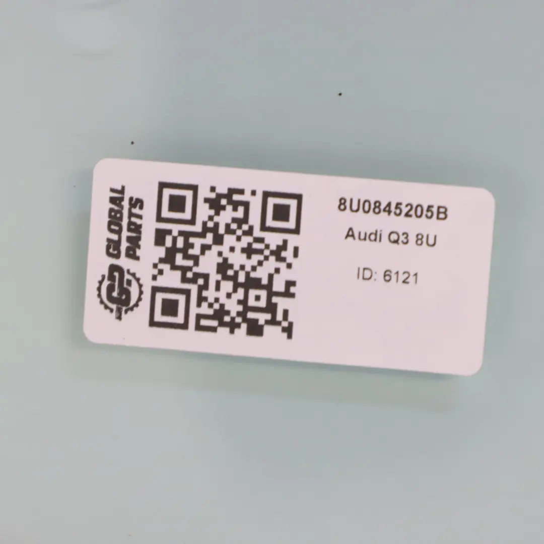 Szyba Boczna Drzwi Tylnych Lewa Zielona AS2 do Audi Q3 8U o numerze 8U0845205B Audi Q3 8U Szyba Boczna Drzwi Tylnych Lewa Zielona AS2 - SKU 8U0845205B - Numer Części 8U0845205B