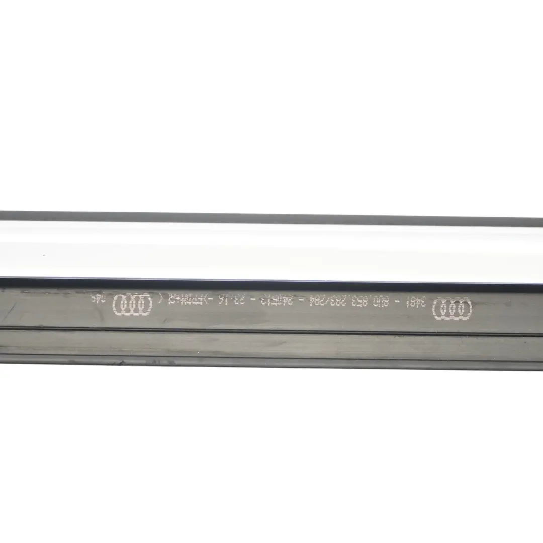 Moldura de burlete de puerta delantera Audi Q3 8U Cromada Izquierda para con número de pieza 8U0853283 Moldura de burlete de puerta delantera Audi Q3 8U Cromada Izquierda - SKU 8U0853283 - Número de pieza 8U0853283