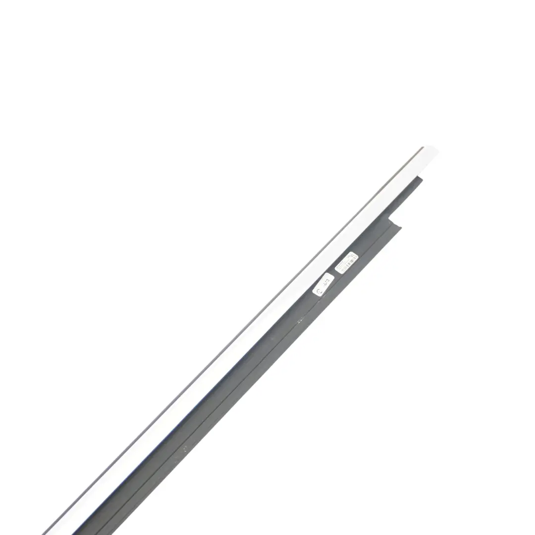 Front Door Weatherstrip Moulding Chrome Left N/S to Audi Q3 8U with Part number 8U0853283 Audi Q3 8U Front Door Weatherstrip Moulding Chrome Left N/S - SKU 8U0853283 - Part number 8U0853283