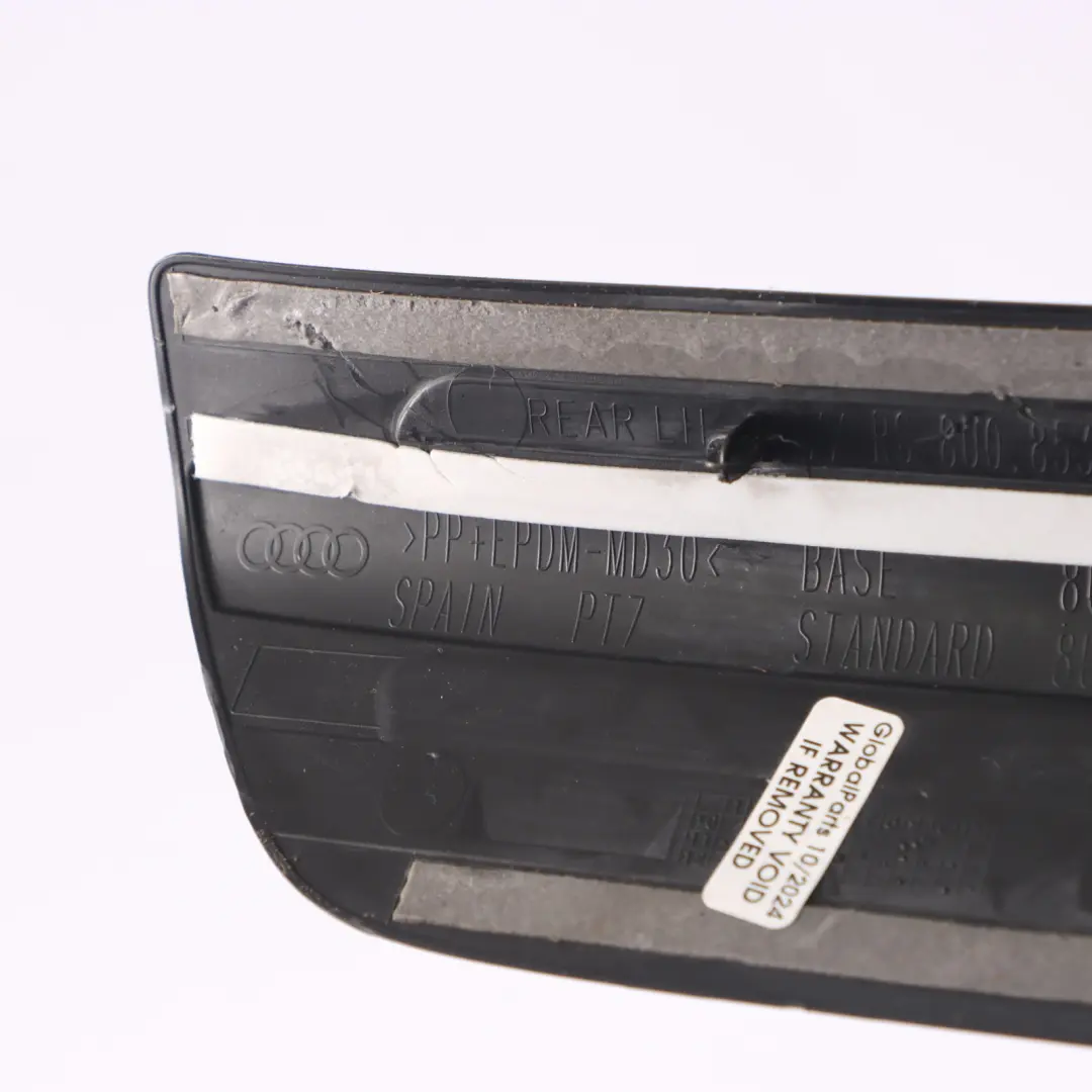 Striscia ingresso soglia porta posteriore Trim sinistro per Audi Q3 8U con numero di parte 8U0853375A Audi Q3 8U Striscia ingresso soglia porta posteriore Trim sinistro - SKU 8U0853375A - Numero di parte 8U0853375A