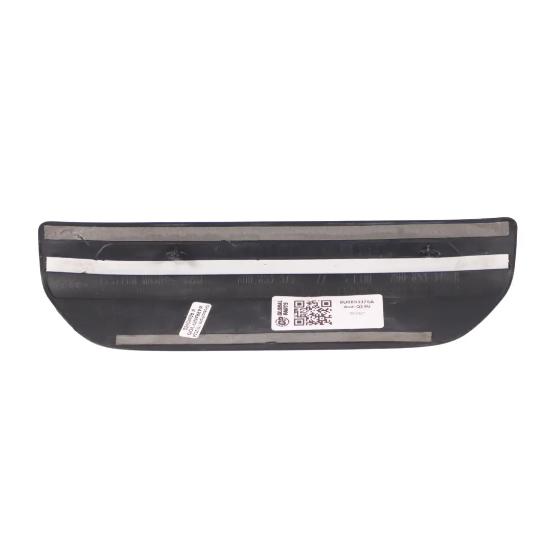 Audi Q3 8U Listón umbral puerta trasera entrada Moldura Izquierda - SKU 8U0853375A - Número de pieza 8U0853375A
