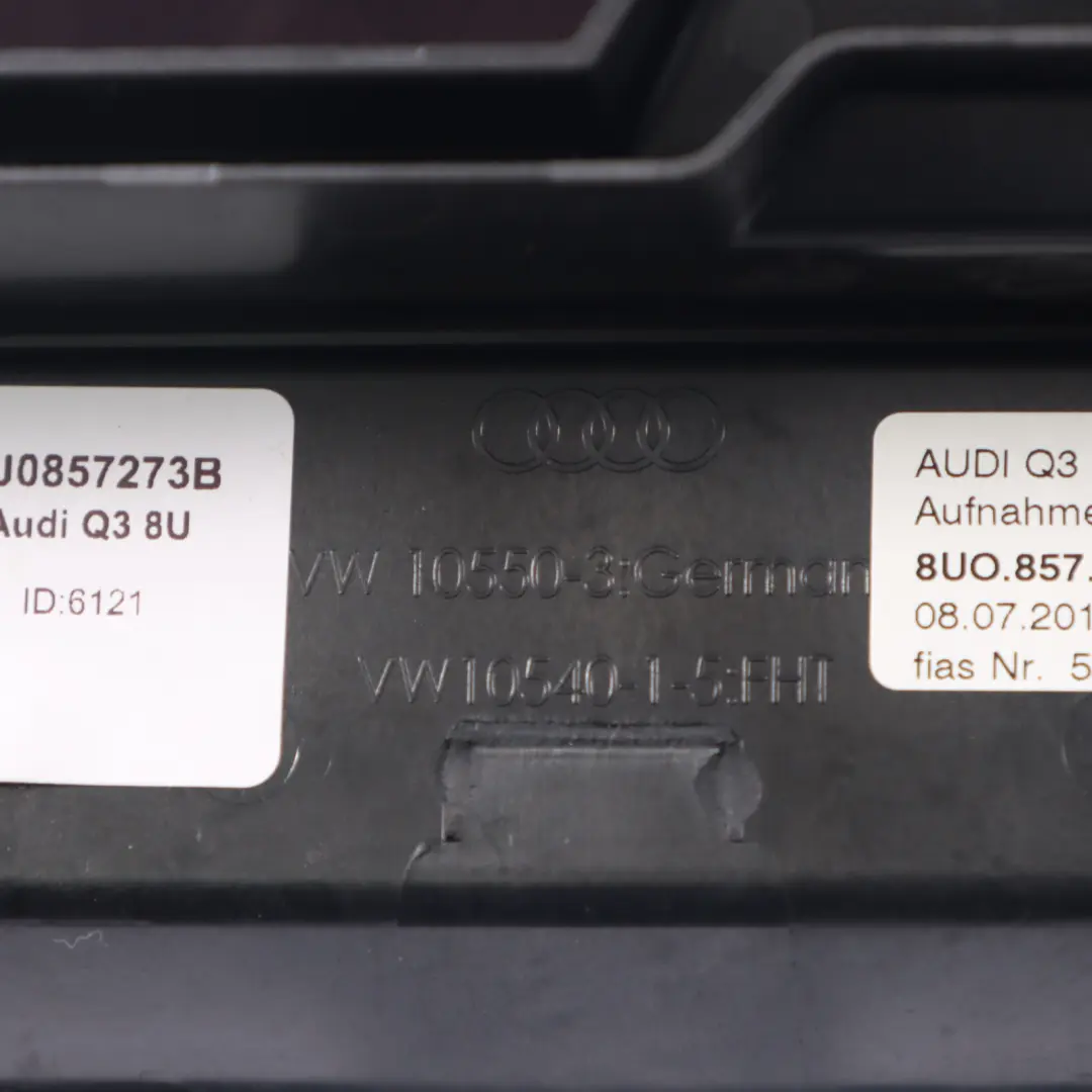 Audi Q3 8U Schermo del display Navigazione multimediale satellitare - SKU 8U0857273B - Numero di parte 8U0857273B