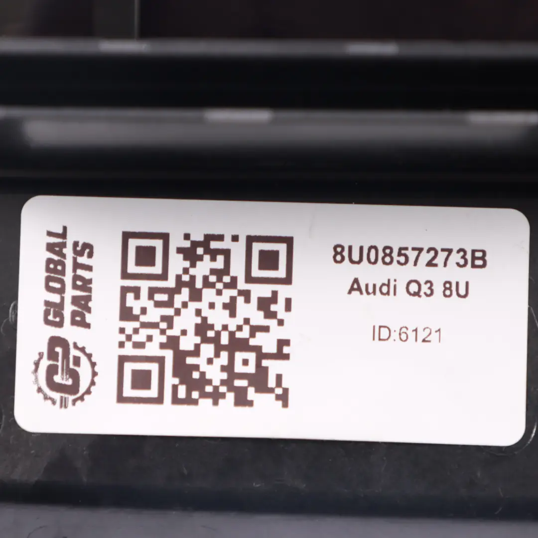 Ecran d'affichage Multimédia Navigation Sat pour Audi Q3 8U à propos du numéro de pièce 8U0857273B Audi Q3 8U Ecran d'affichage Multimédia Navigation Sat - SKU 8U0857273B - Numéro de pièce 8U0857273B