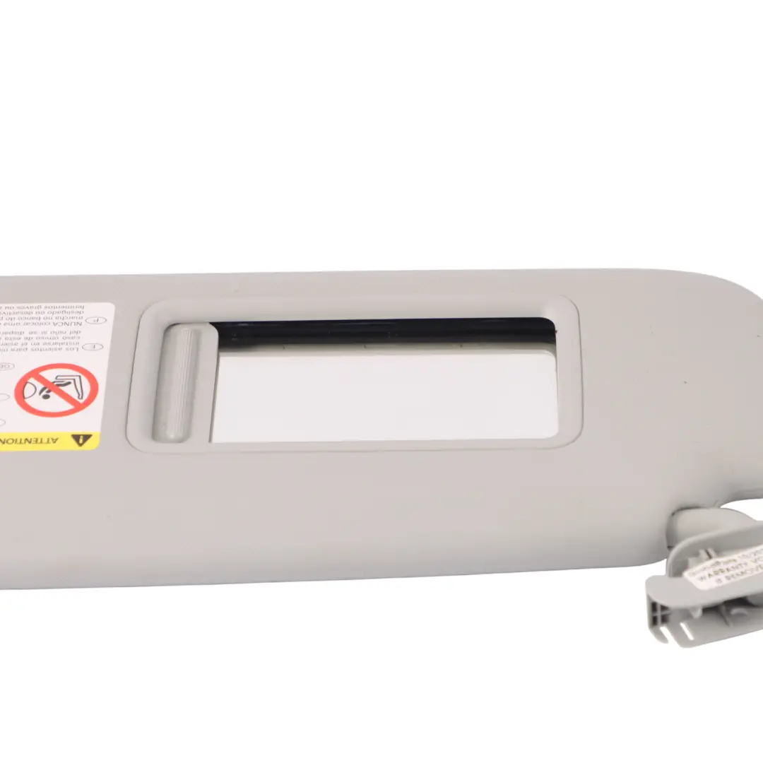 Audi Q3 8U Front Illuminated Sun Visor Shade Left N/S Driver's Side - SKU 8U0857551C - Part number 8U0857551C