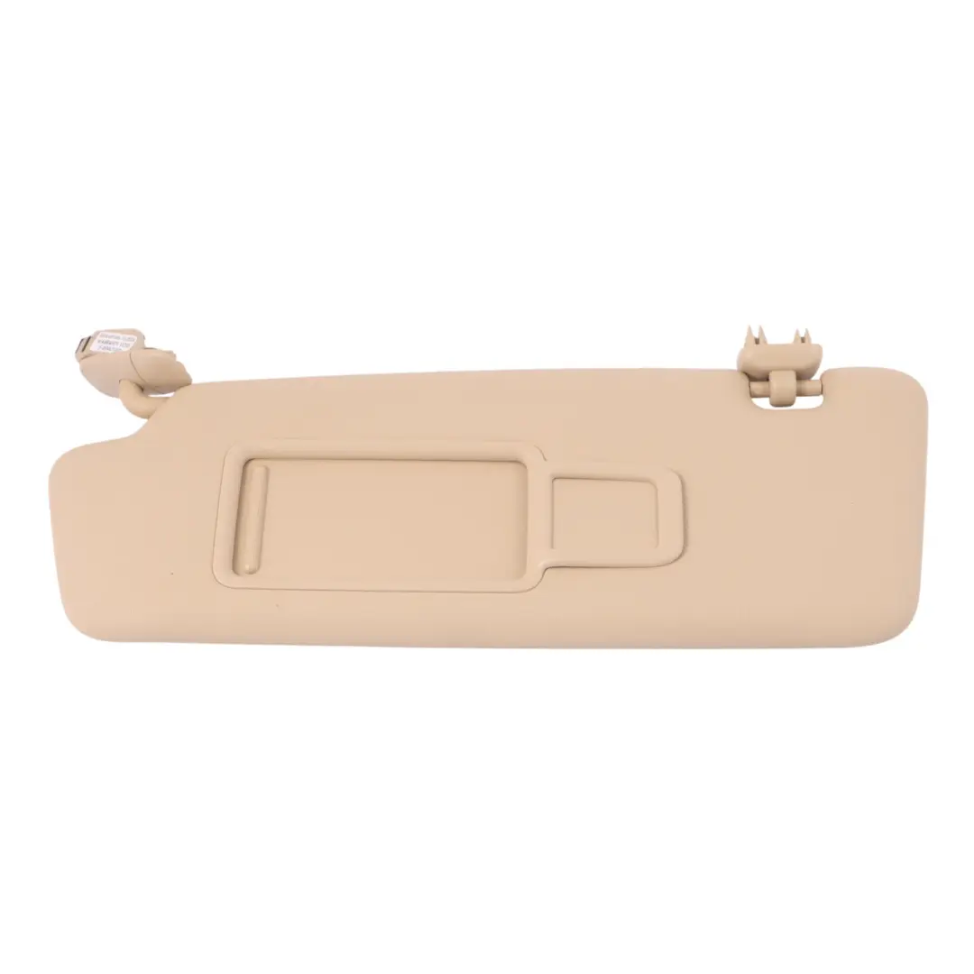 Audi Q3 8U Front Illuminated Sun Visor Shade Left N/S Driver's Side - SKU 8U0857551C-2 - Part number 8U0857551C