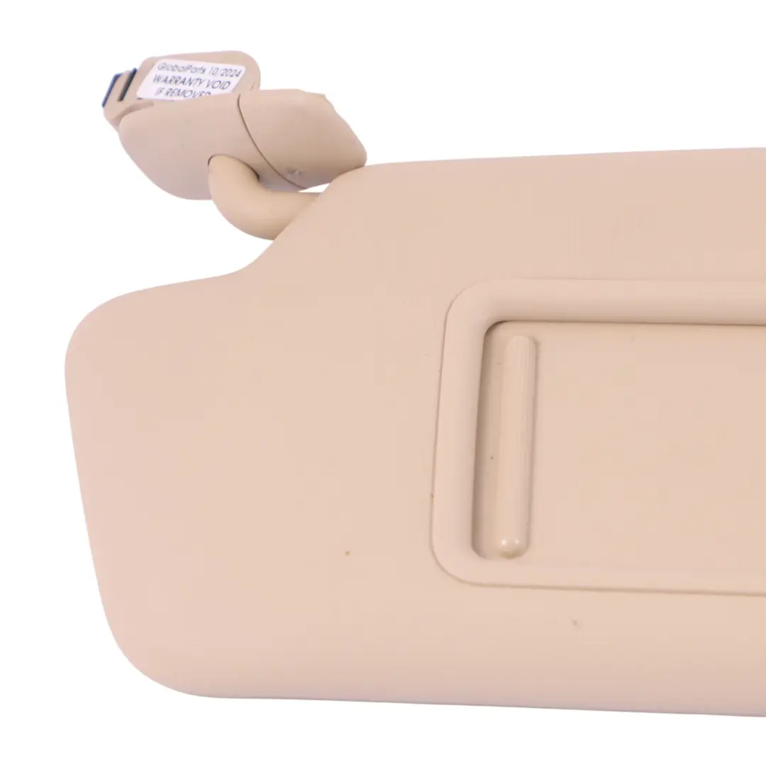 Audi Q3 8U Front Illuminated Sun Visor Shade Left N/S Driver's Side - SKU 8U0857551C-2 - Part number 8U0857551C