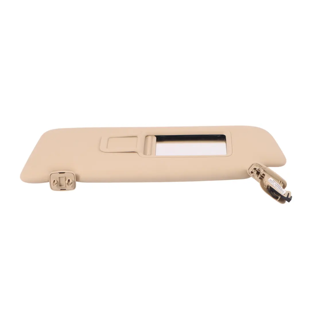 Audi Q3 8U Front Illuminated Sun Visor Shade Left N/S Driver's Side - SKU 8U0857551C-2 - Part number 8U0857551C