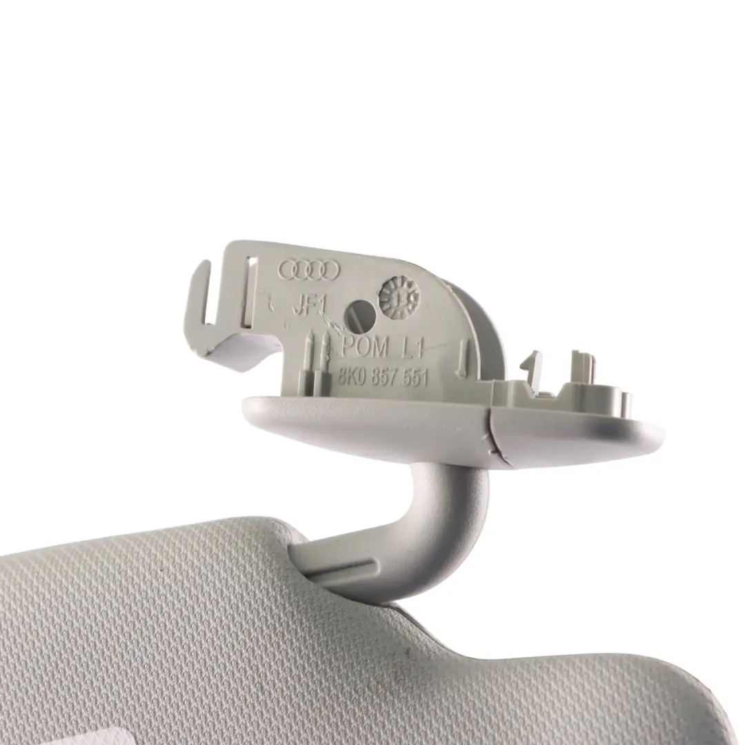 Audi Q3 8U Front Illuminated Sun Visor Shade Left N/S Driver's Side - SKU 8U0857551C - Part number 8U0857551C