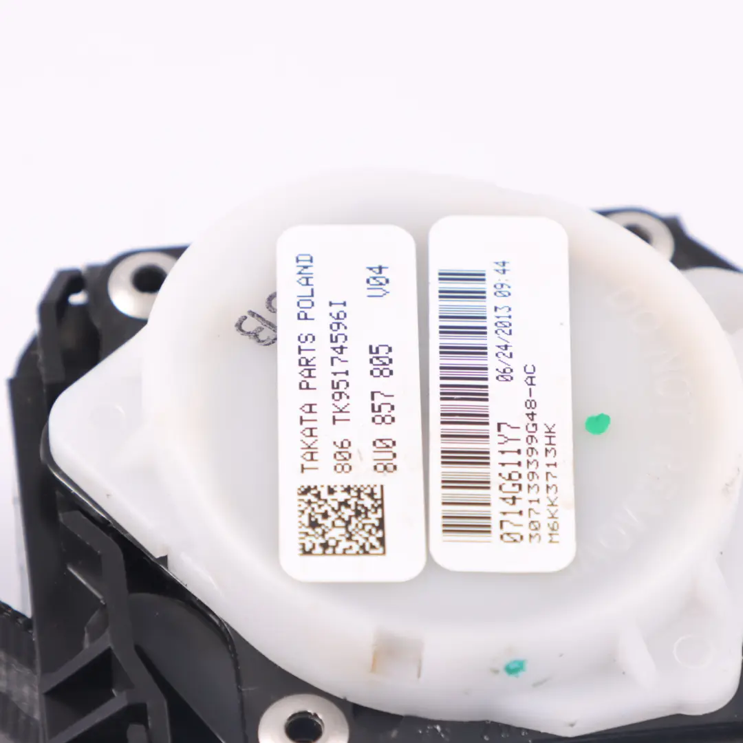 Audi Q3 8U Rear Upper Seat Belt Left Right N/O/S B - SKU 8U0857805 - Part number 8U0857805