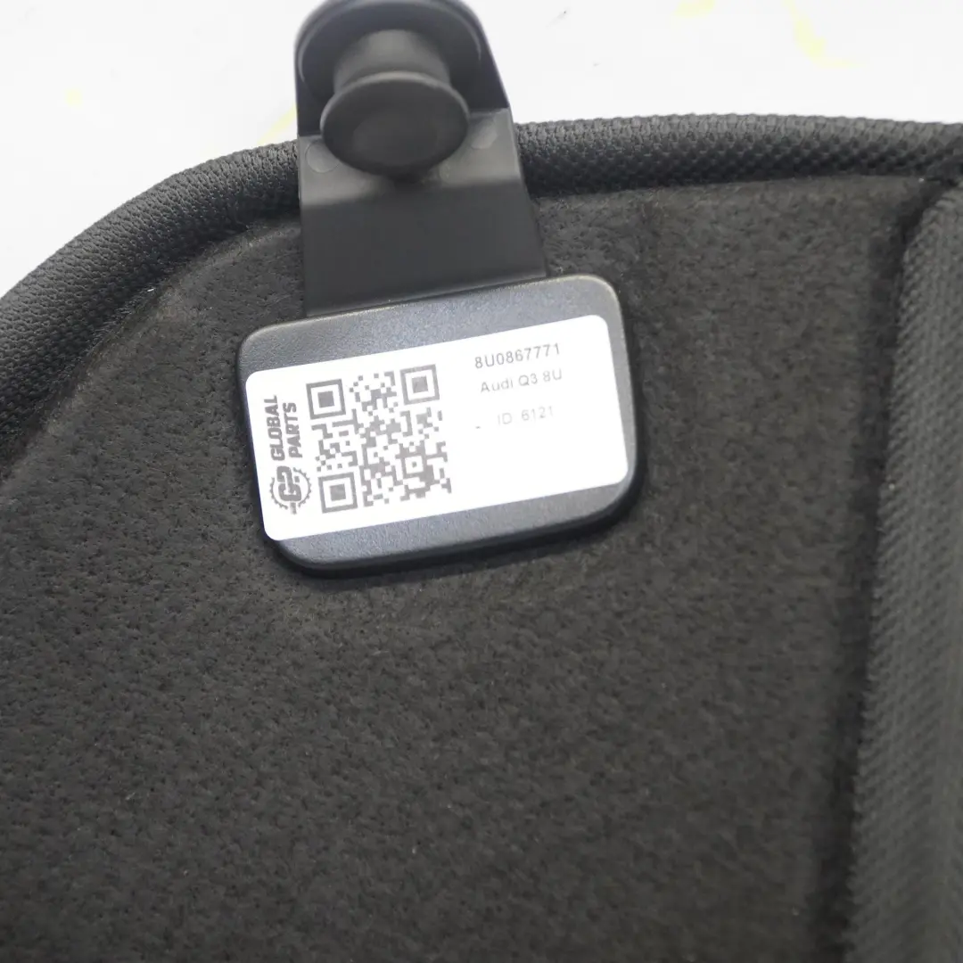 Audi Q3 8U Rear Parcel Trunk Shelf Load Trim Panel Cover - SKU 8U0867771 - Part number 8U0867771