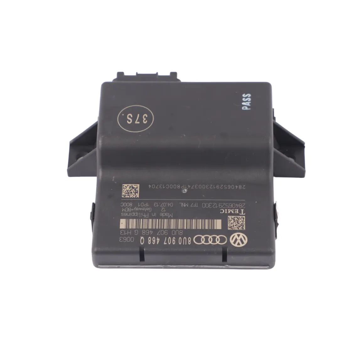 Audi Q3 8U Gateway Control Module Unit ECU - SKU 8U0907468Q - Part number 8U0907468Q