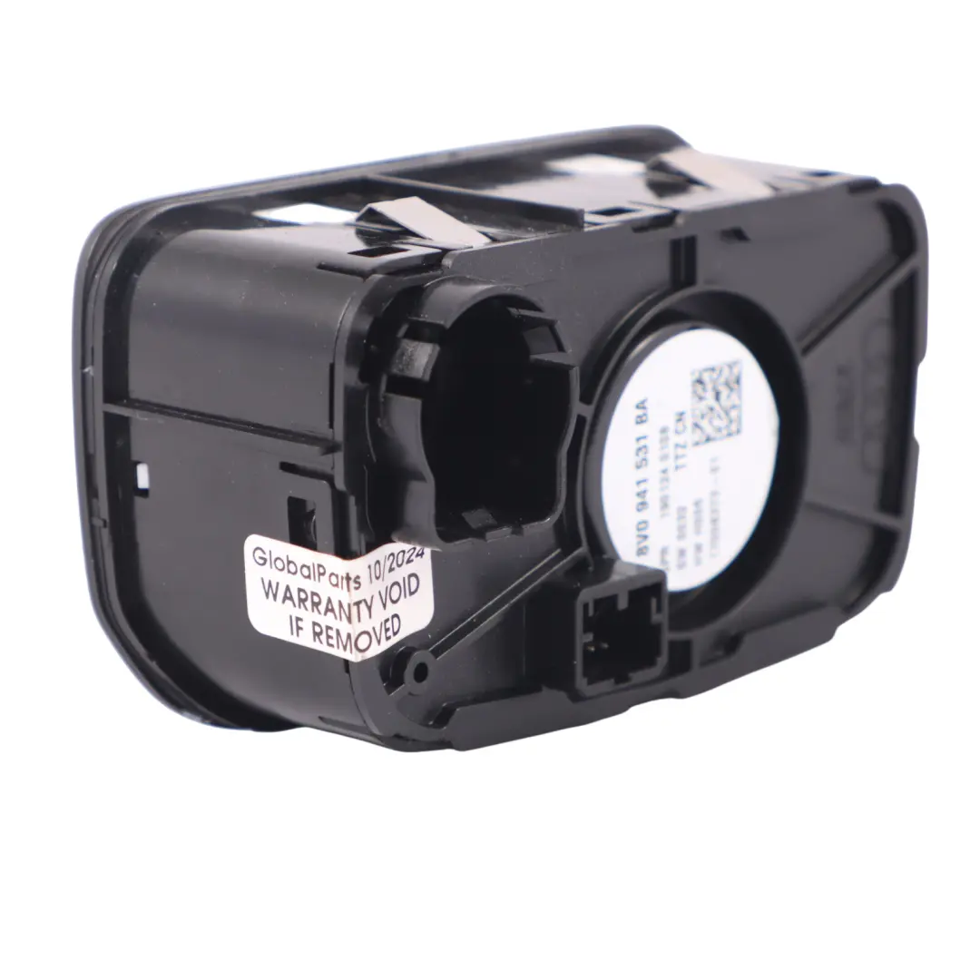 Audi Q2 GA Panneau de commande des phares antibrouillard - SKU 8V0941531BA - Numéro de pièce 8V0941531BA