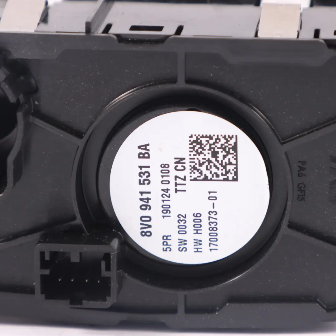 Audi Q2 GA Panel Przełącznik Świateł - SKU 8V0941531BA - Numer Części 8V0941531BA