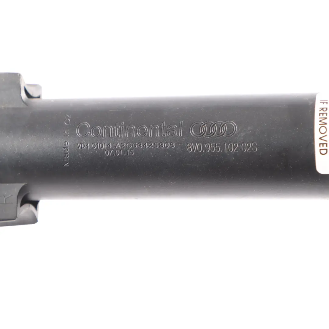 Sportback Headlight Washer Jet Right O/S Nozzle Spray to Audi A3 S3 8V with Part number 8V0955102 Audi A3 S3 8V Sportback Headlight Washer Jet Right O/S Nozzle Spray - SKU 8V0955102 - Part number 8V0955102