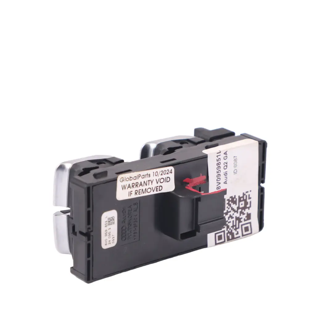 Regolatore elettrico finestrino guida interruttore per Audi Q2 GA A3 8V con numero di parte 8V0959851L Audi Q2 GA A3 8V Regolatore elettrico finestrino guida interruttore - SKU 8V0959851L - Numero di parte 8V0959851L