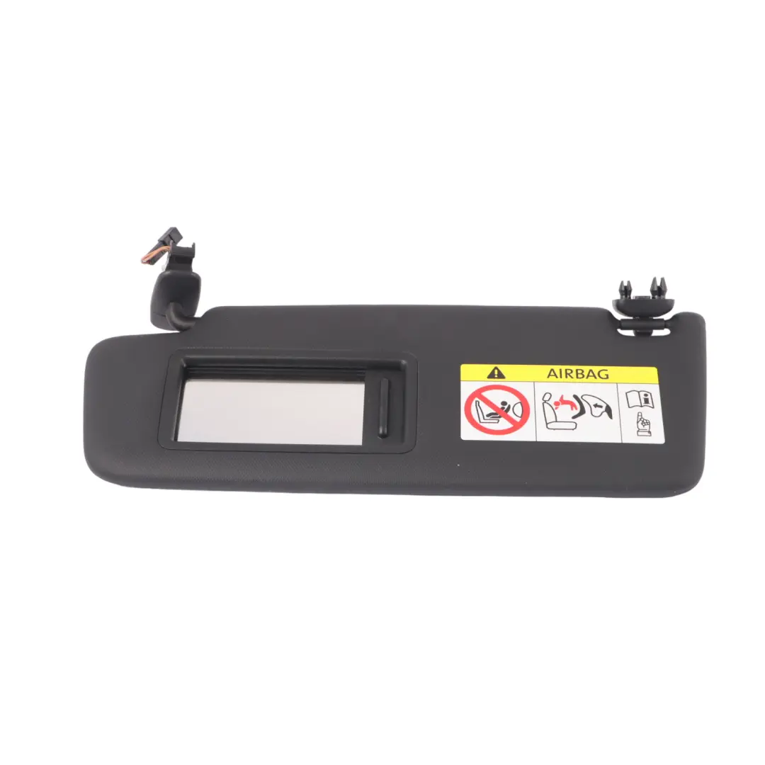 Sun Visor Audi Q2 GA Q5 FY Front Mirror Panel Black Left N/S to with Part number 8V5857551AA Sun Visor Audi Q2 GA Q5 FY Front Mirror Panel Black Left N/S - SKU 8V5857551AA - Part number 8V5857551AA