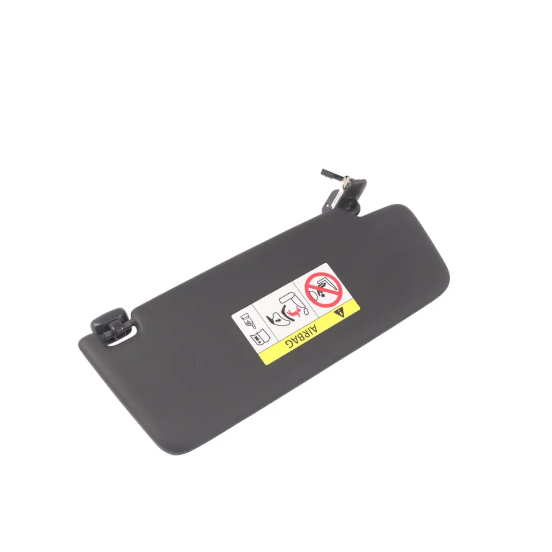  Sun Visor Audi Q2 GA Q5 FY Front Mirror Panel Black Left N/S - SKU 8V5857551AA - Part number 8V5857551AA
