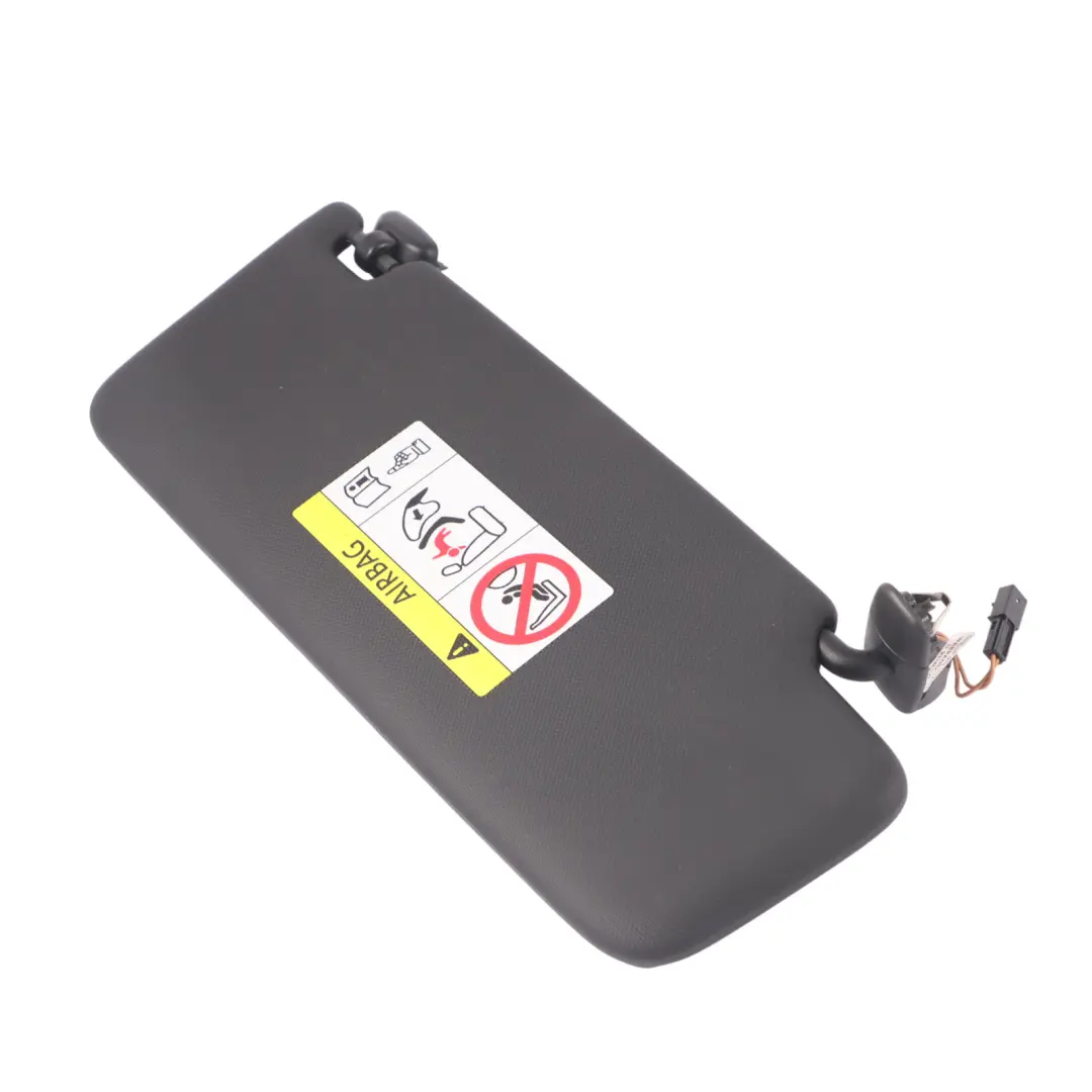  Sun Visor Audi Q2 GA Q5 FY Front Mirror Panel Black Left N/S - SKU 8V5857551AA - Part number 8V5857551AA