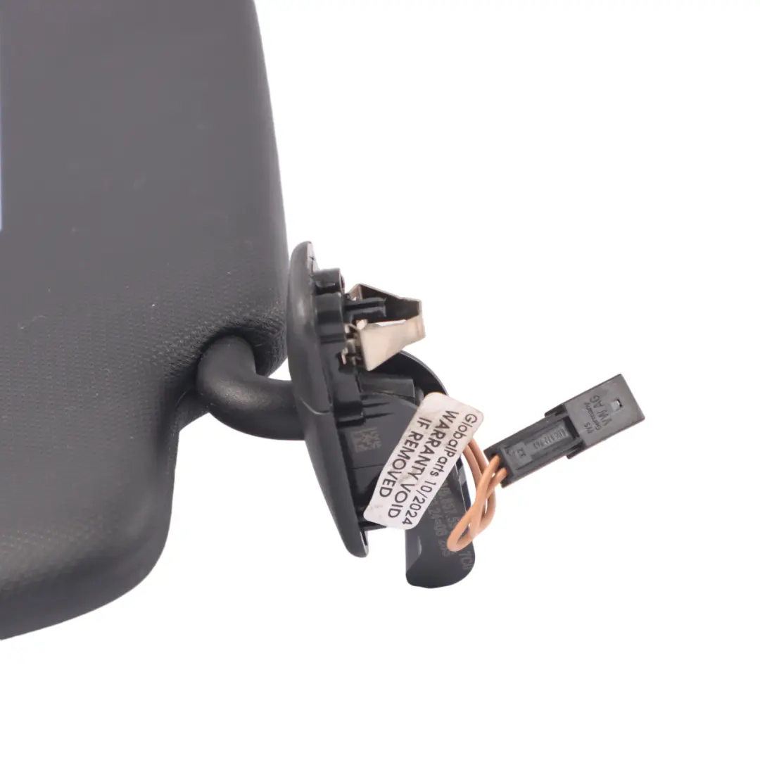 Sun Visor Audi Q2 GA Q5 FY Front Mirror Panel Black Left N/S - SKU 8V5857551AA - Part number 8V5857551AA