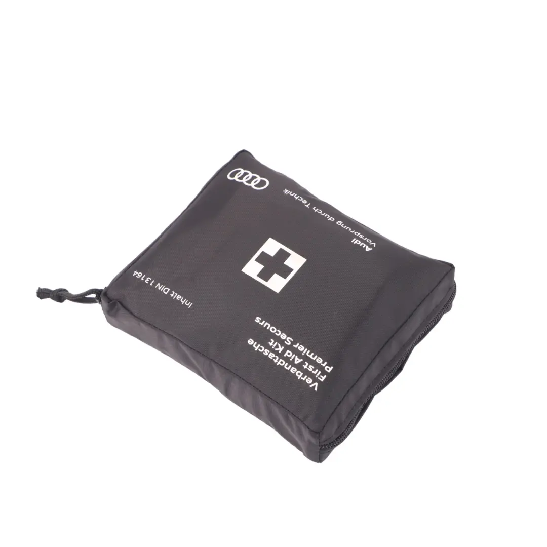 Universal Erste Hilfe Notfallkoffer Schwarz Tasche für Audi Q2 GA mit Teilenummer 8W0860282F Audi Q2 GA Universal Erste Hilfe Notfallkoffer Schwarz Tasche - SKU 8W0860282F - Teilenummer 8W0860282F