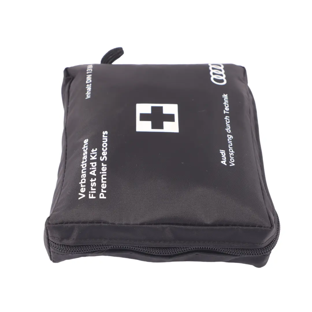 Audi Q2 GA Universal First Aid Emergency Medical Kit Black Pouch - SKU 8W0860282F - Part number 8W0860282F