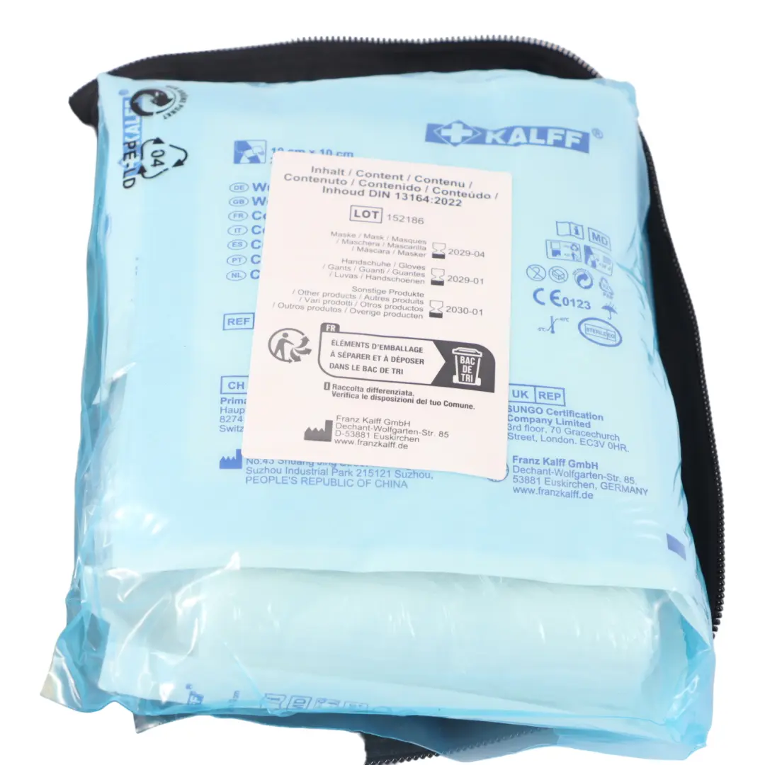 Audi Q2 GA Uniwersalna Apteczka Czarny Pokrowiec - SKU 8W0860282F - Numer Części 8W0860282F