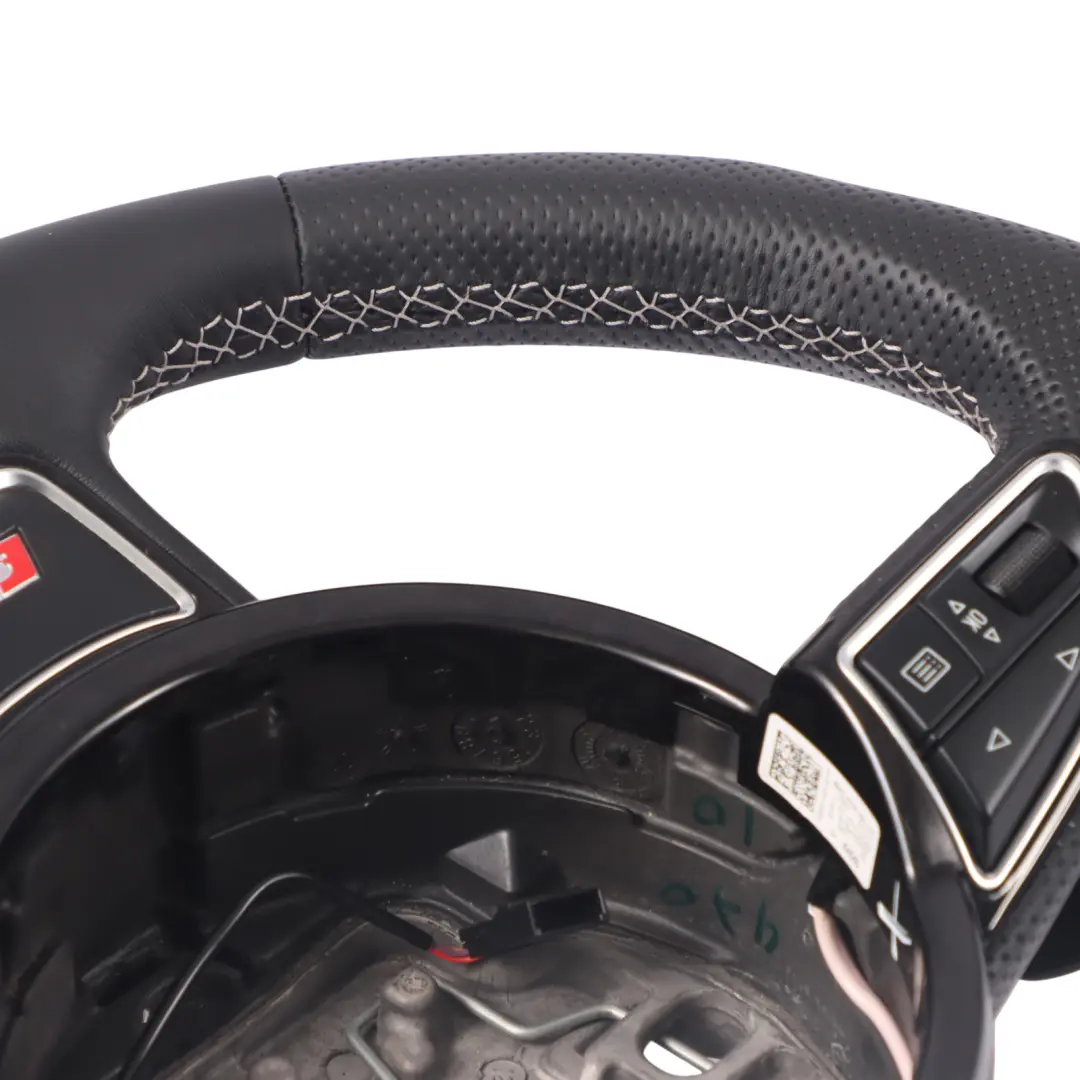 Leather Steering Wheel Paddle Shift to Audi A6 C7 S-Line NEW Black with Part number 8X0419091M Audi A6 C7 S-Line NEW Black Leather Steering Wheel Paddle Shift - SKU 8X0419091M-1 - Part number 8X0419091M