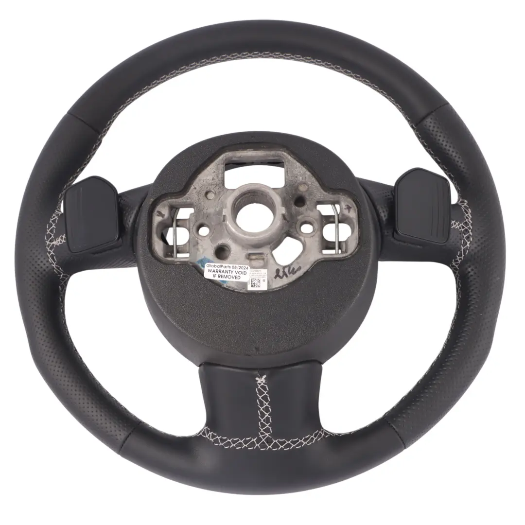 Audi A6 C7 S-Line NEW Black Leather Steering Wheel Paddle Shift - SKU 8X0419091M-1 - Part number 8X0419091M