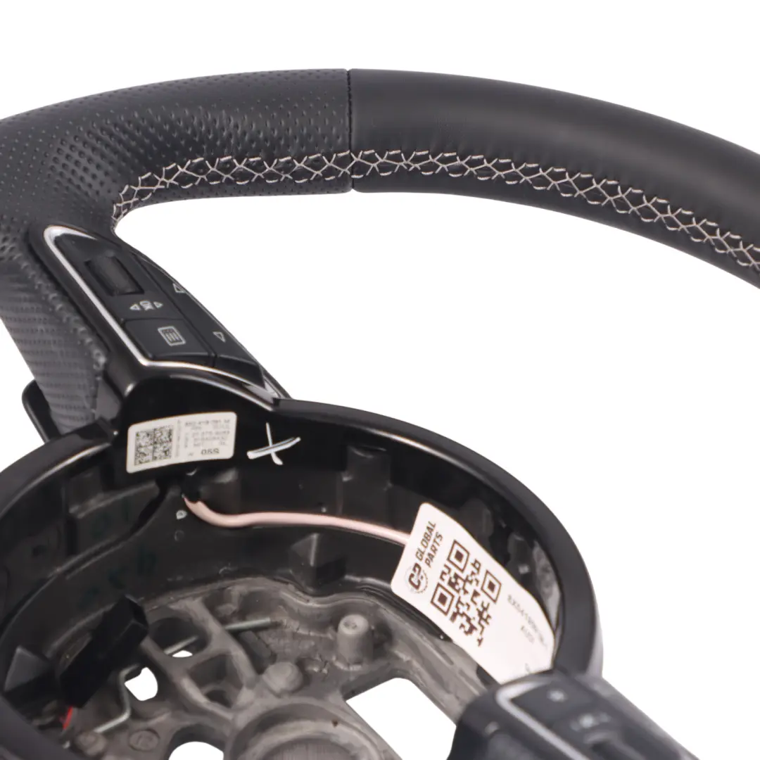 Audi A6 C7 S-Line NEW Black Leather Steering Wheel Paddle Shift - SKU 8X0419091M-1 - Part number 8X0419091M