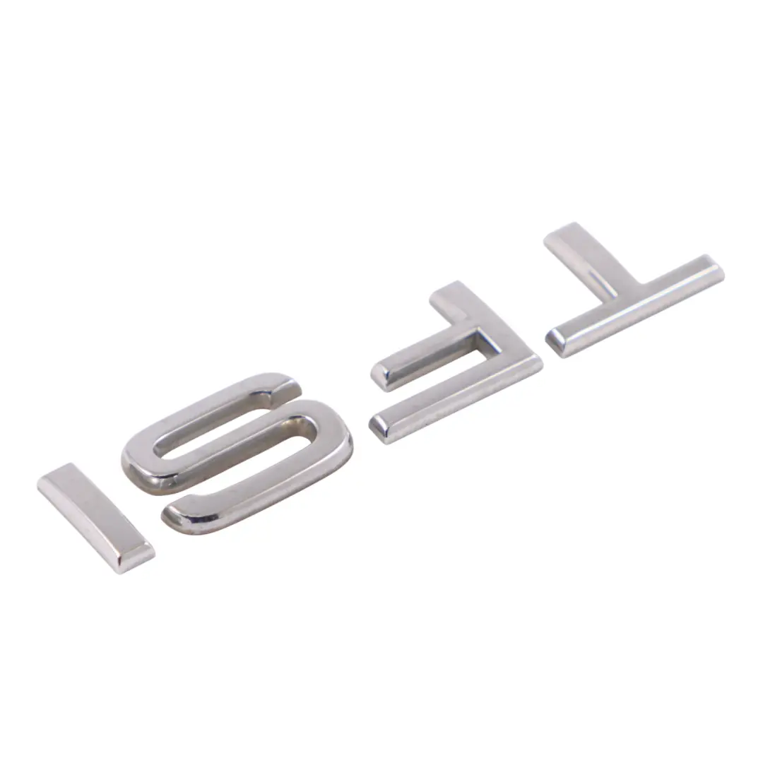 Audi A1 8X Puerta Trasera Bootlid Tailgate Lettering Emblema TFSI - SKU 8X0853737A - Número de pieza 8X0853737A