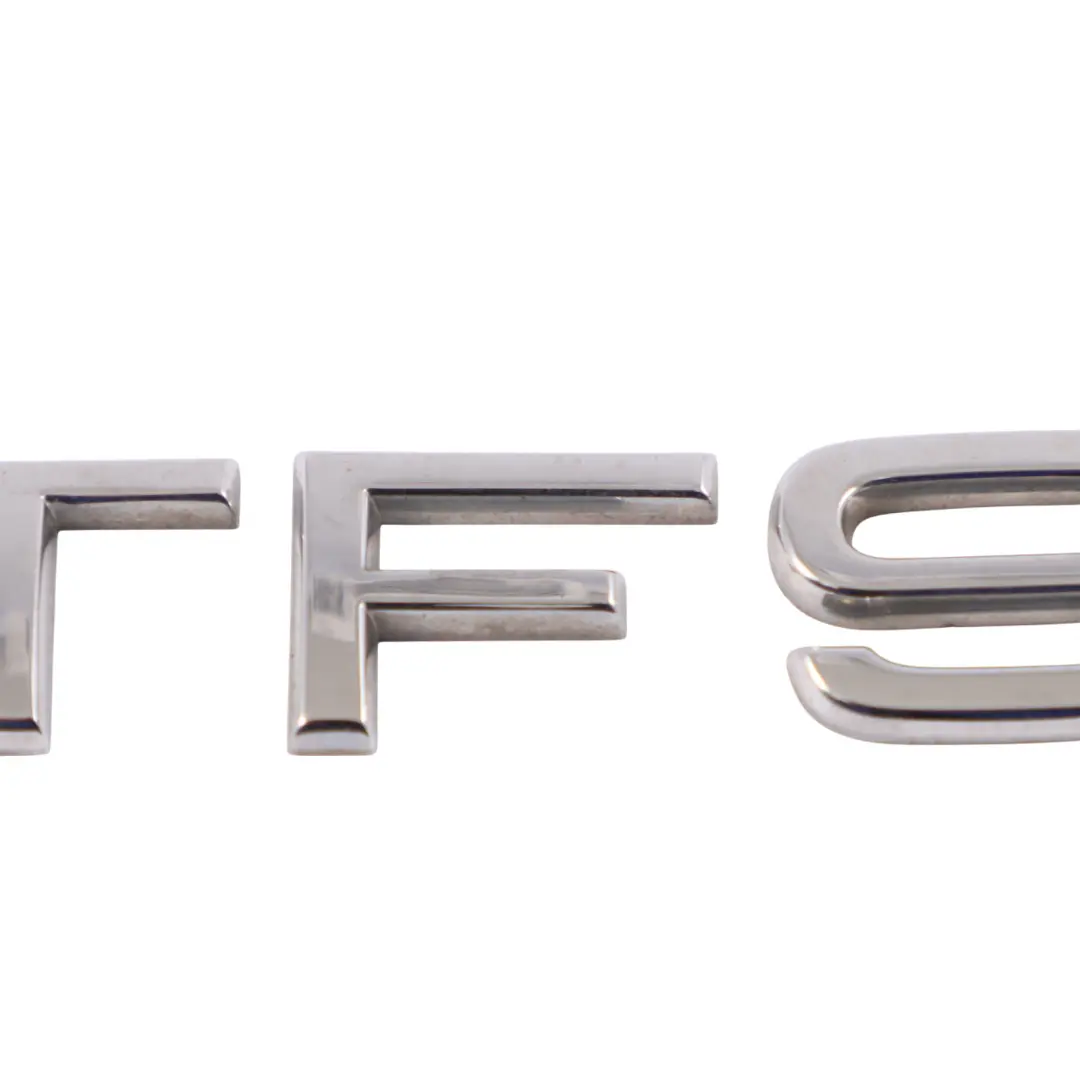 Audi A1 8X Rear Hatch Bootlid Tailgate Lettering Badge Emblem TFSI - SKU 8X0853737A - Part number 8X0853737A