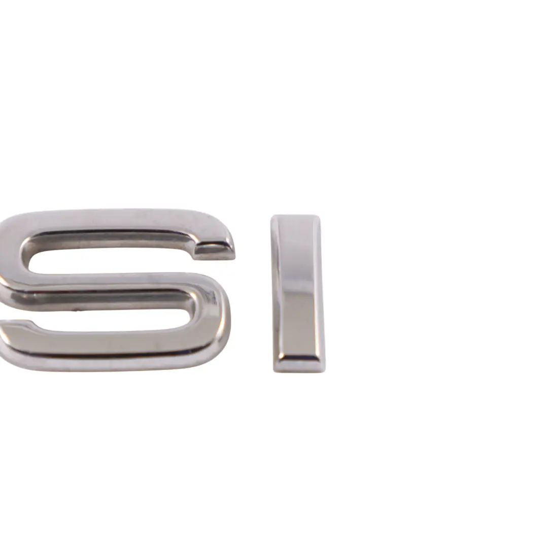 Audi A1 8X Rear Hatch Bootlid Tailgate Lettering Badge Emblem TFSI - SKU 8X0853737A - Part number 8X0853737A