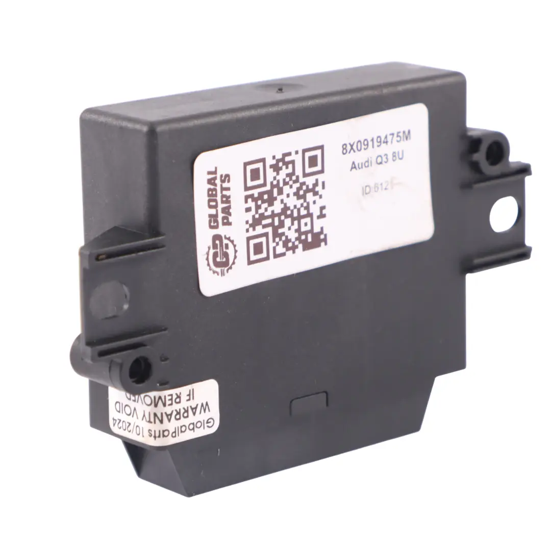 PDC Parking Assistance Control Module Unit ECU to Audi Q3 8U with Part number 8X0919475M Audi Q3 8U PDC Parking Assistance Control Module Unit ECU - SKU 8X0919475M - Part number 8X0919475M