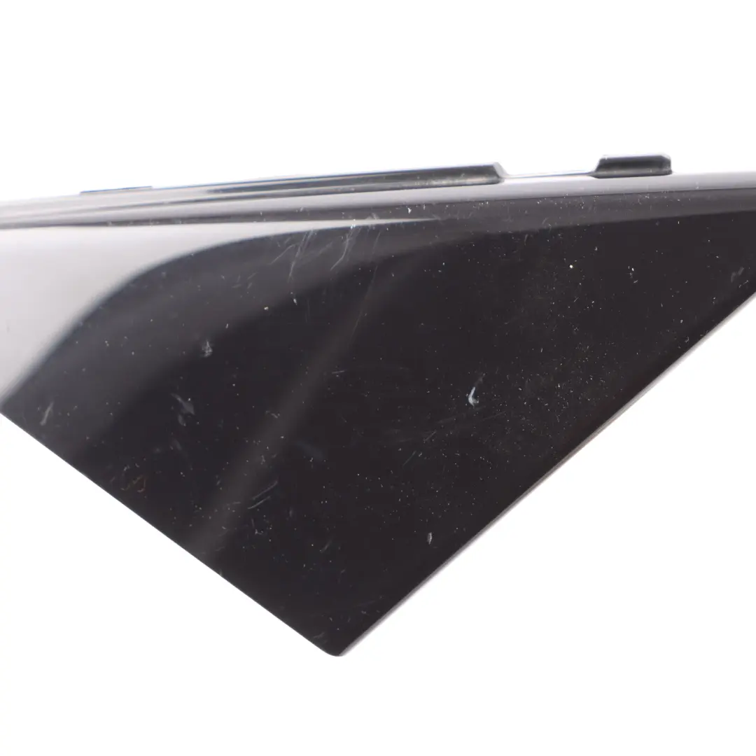 Audi A1 8X Door Triangle Trim Cover Front Left N/S Black Gloss - SKU 8X4837637E - Part number 8X4837637E