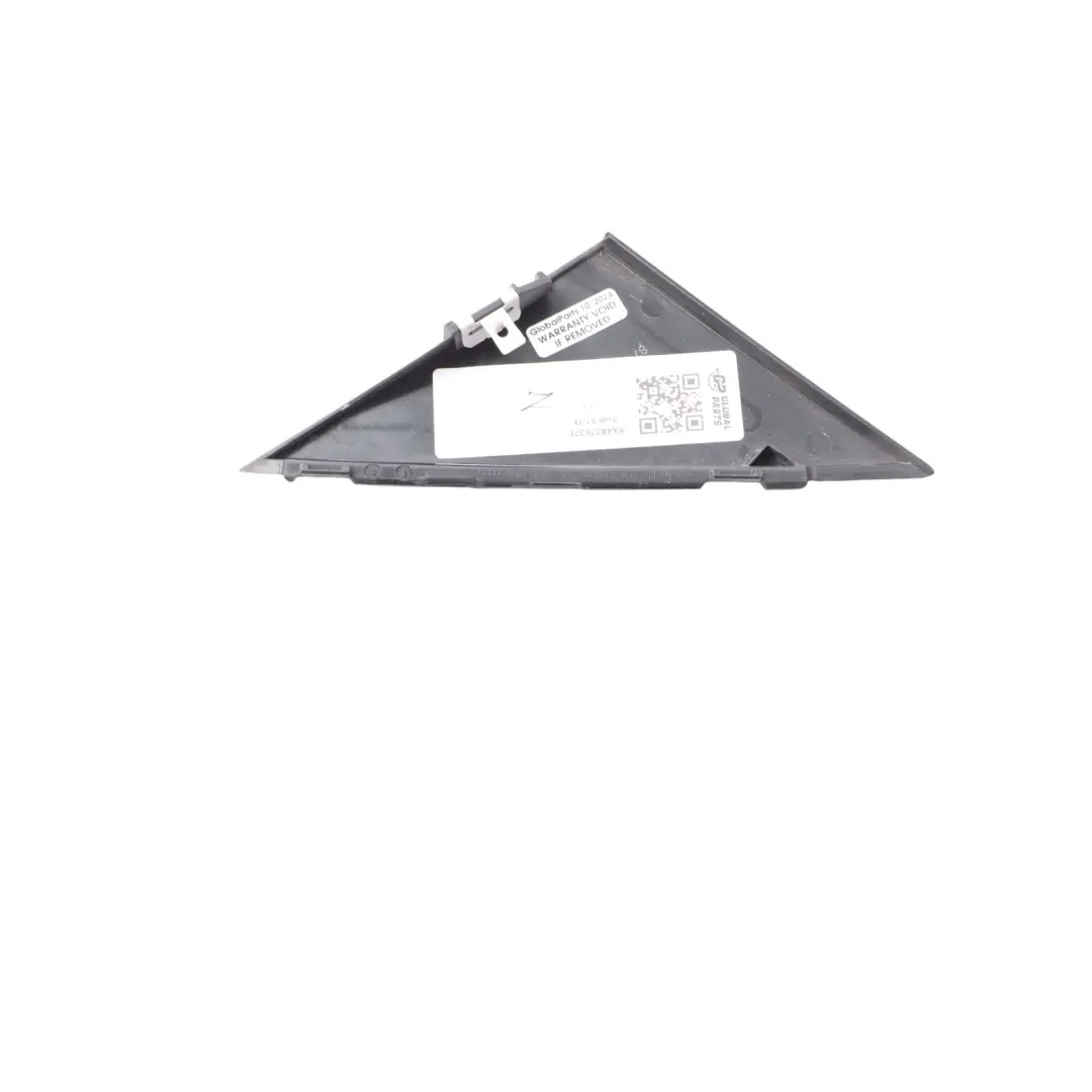 Audi A1 8X Door Triangle Trim Cover Front Left N/S Black Gloss - SKU 8X4837637E - Part number 8X4837637E