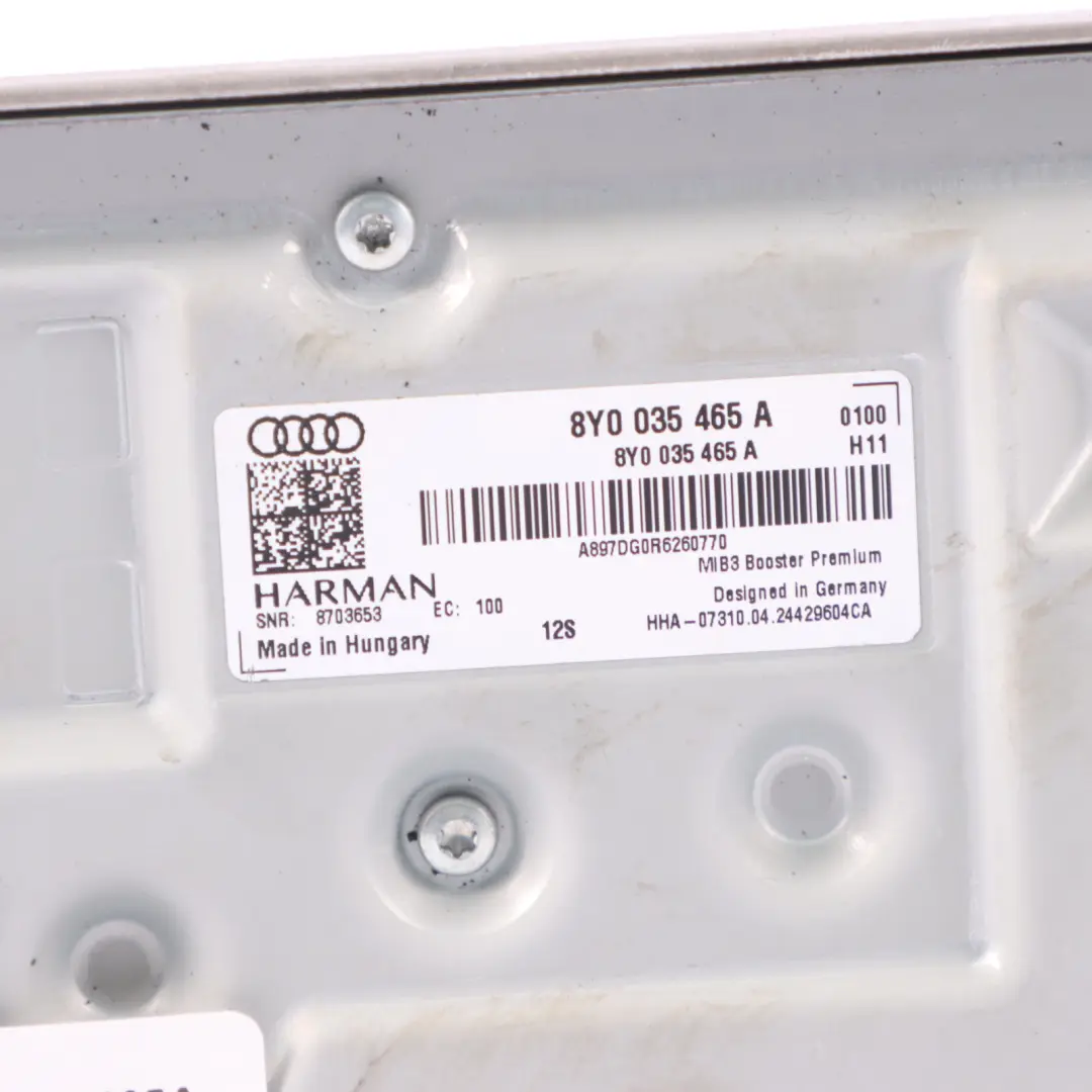 Audi Q2 GA Harman Laut Sprecher Verstärker Sound System - SKU 8Y0035465A - Teilenummer 8Y0035465A